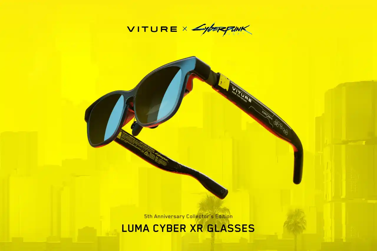 Imagen promocional de las gafas de realidad extenddida Viture Beast.
