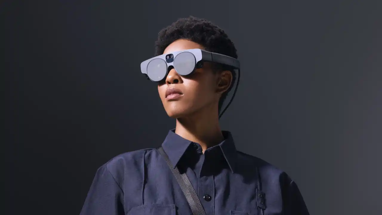 Prototipo de gafas de realidad aumentada de Magic Leap
